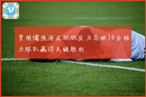 贾明儒焦海龙双双发力各砍16分助力球队赢得关键胜利